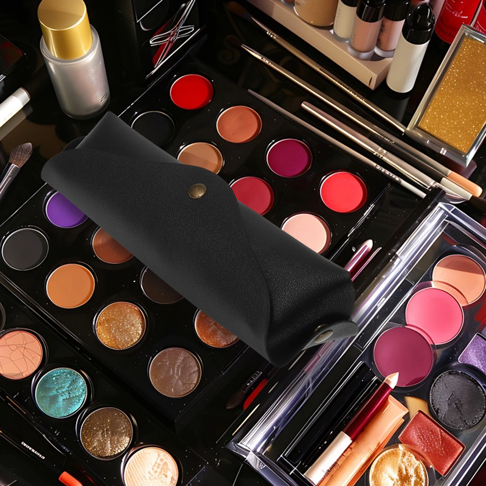 

Multifunctional Brush Organizer Bag Compact Storage Pouch Travel Lightweight Pen Pouch For Artists Students Small