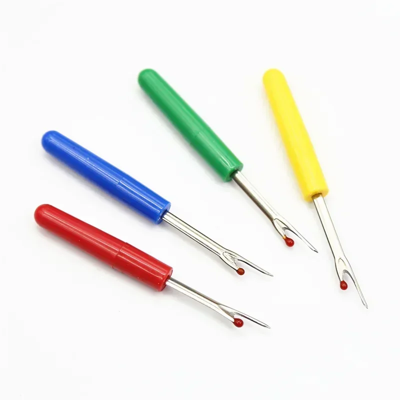 1/10pcs Sewing Thread Remover Seam Ripper Stitch Unpicker Sewing Tools Thread Cutter Plastic Handle Craft Tool Sewing Accessory