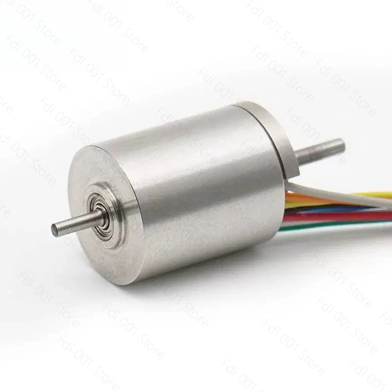 12Mm Brushless Motor Double Shaft 7.4V Large Torque With Encoder 1215 Hollow Cup Brushless Motor