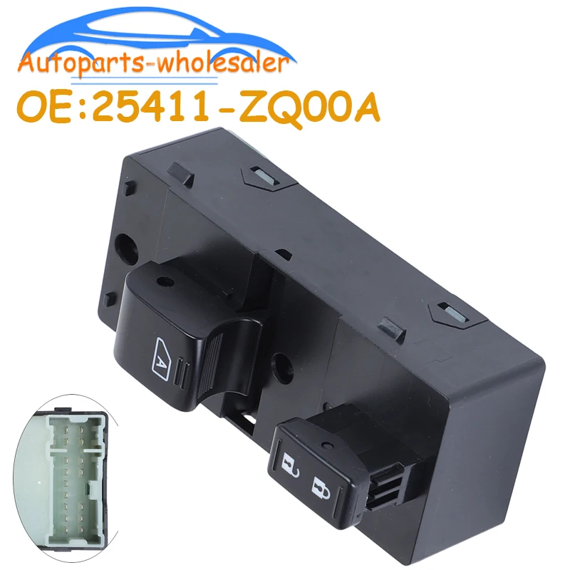 accessoire-automobile-de-voiture-nouveau-commutateur-principal-de-fenetre-electrique-25411-zq00a-25411zq00a-1s12980-pour-nissan-armada-titan