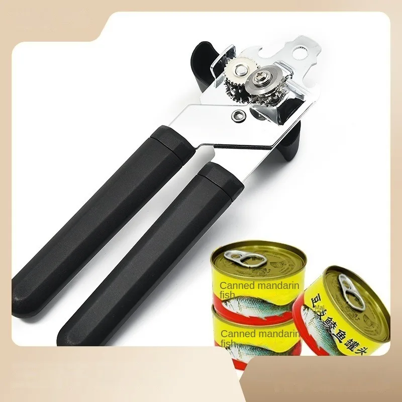 

Kitchen Gadgets Stainless Steel Can Opener Can Opener Household Can-Opening Knife Can Opener Kitchen Tools Beer Corkscrew