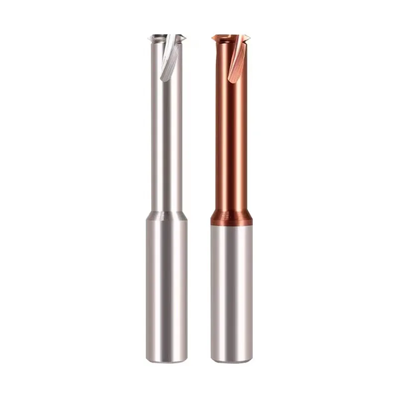HRC60  SingleTooth Cutter Carbide end mill Alloy Coating Tungsten Steel Cutting Tool  Milling Cutter  CNC maching End mill