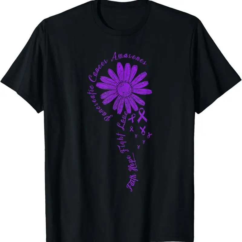 

Футболка с фиолетовой лентой Cancer Fight Pancreatic Awareness