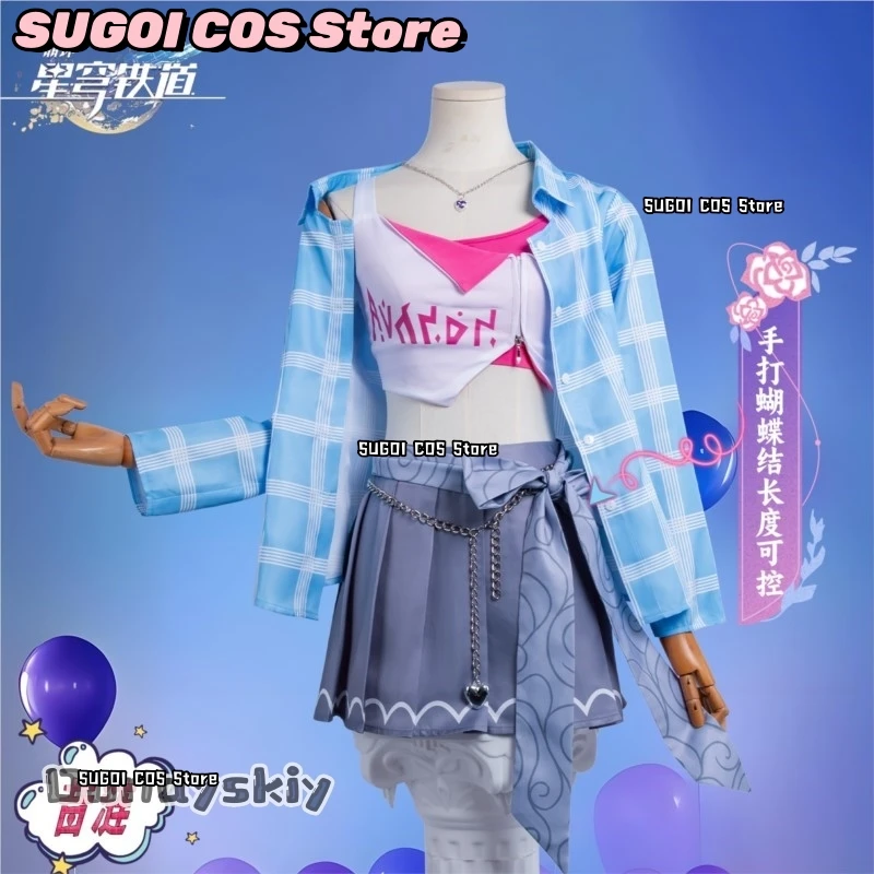 

‌ ‌ ‌ Костюм для косплея Хонкай Стар Рейл Сайрен, коллаборация с Японией, аниме SUGOI COS@Character Outfit, детальная вышивка, премиум-качество ‌ ‌ ‌