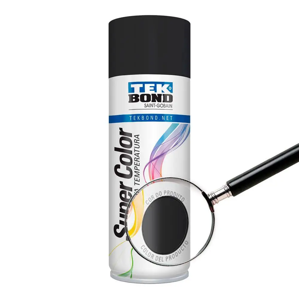 350ml Tekbond High Temperature Matte Black Spray Paint