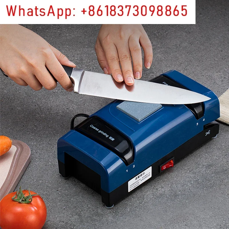 1PC Automatic Household Grinding Wheel Knife Grinder MTKN-001V3 Electric Knife Sharpener Hotel Restaurant Knife Grinding Machine