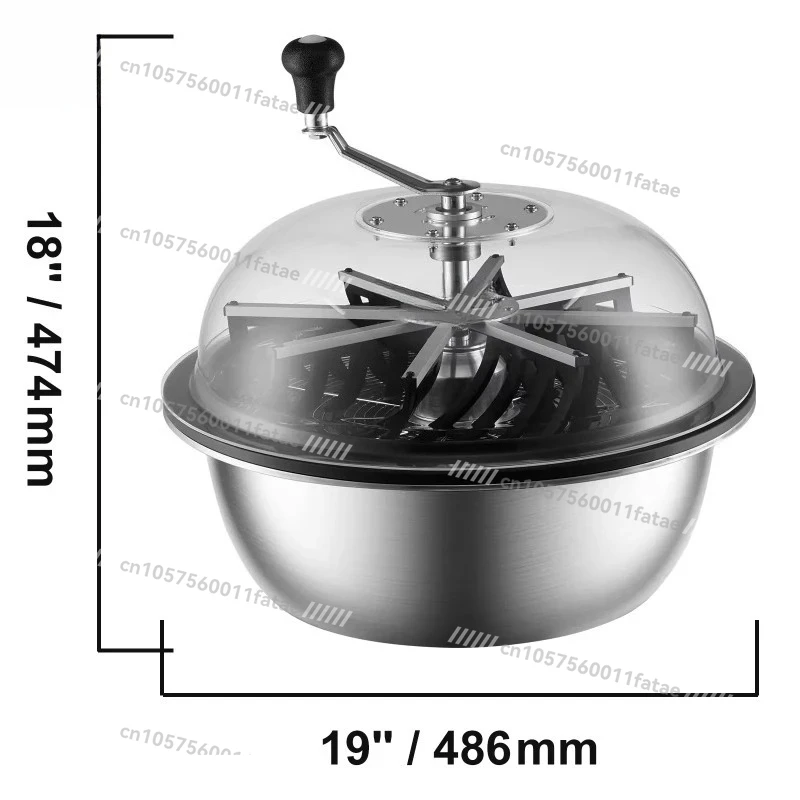 

Manual Sprout Trimmer with Stainless Steel Blades for Twisted Rotary Cutting Transparent Dome Trimmer