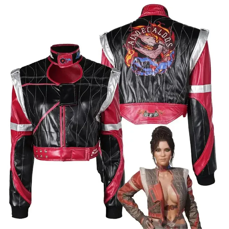 

PanAm Palmer cosplay fantasy jacket game 2077 costume women role play coats disguise outfits Halloween carnival suit clothes