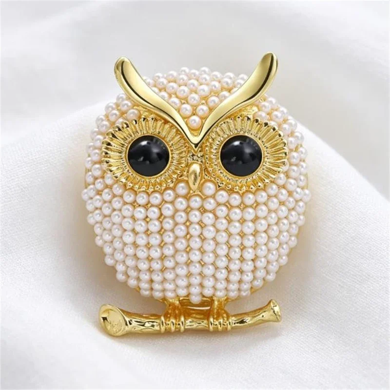Exquisite Owl Animal Brooches for Women Unisex Pins Banquet Party Backpack Gifts Jewelry Accessories 2026