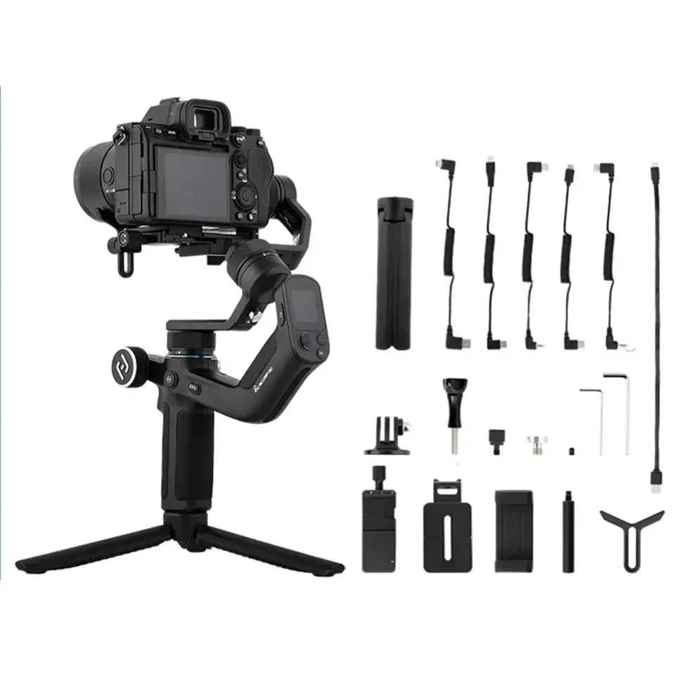 

SCORP MINI 3 Axis Gimbal Stabilizer Handheld Anti-shake Camera Stabilizer 2500mAh Rechargeable Camera Gimbal