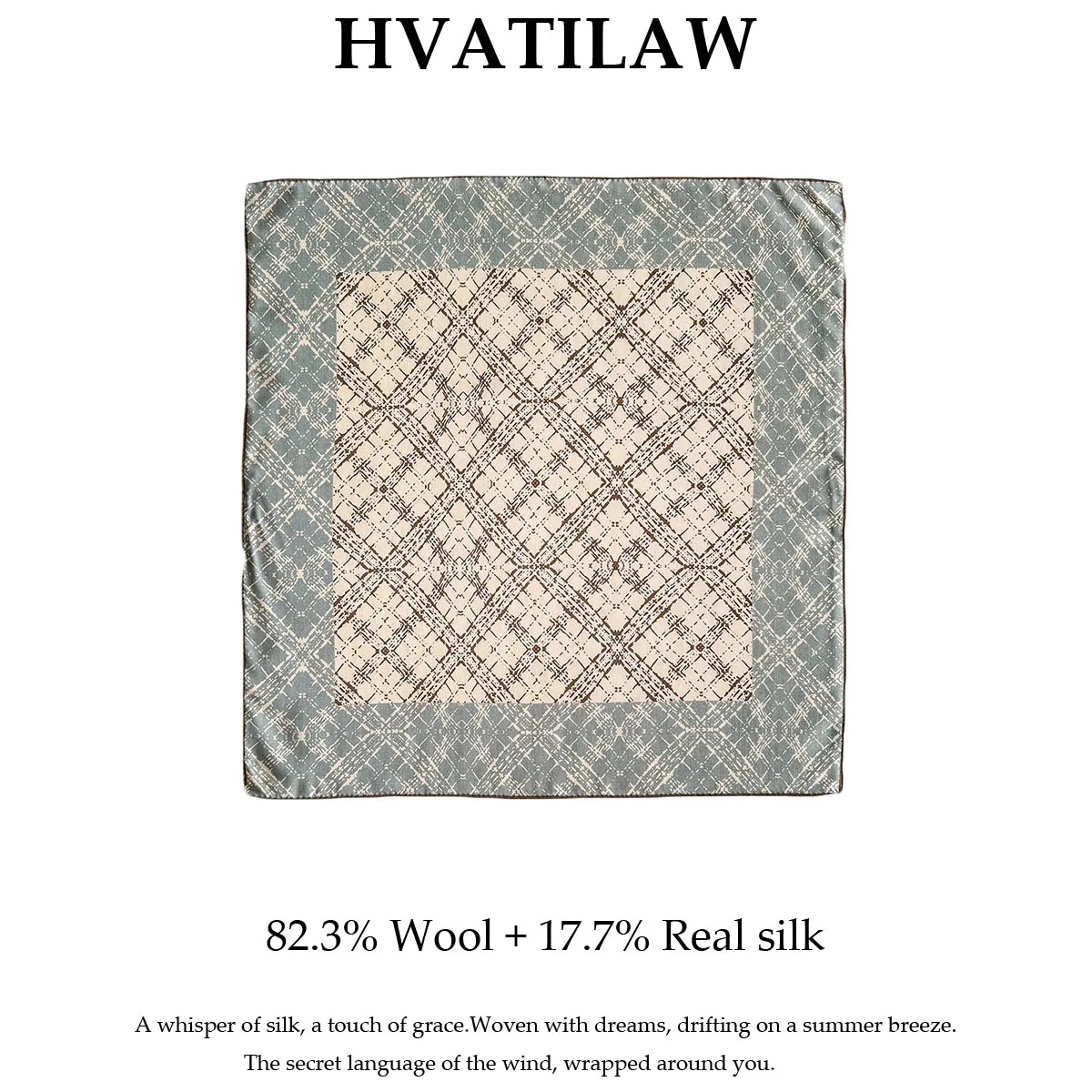 

100% Real Silk Wool 62cm Square Scarf Women Fashion Scarves Neckerchief Headkerchief Luxury High Quality Shawl Wrap Poncho Hijab