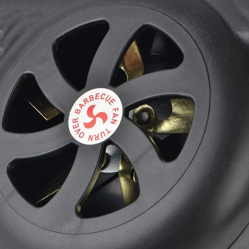 أدوات منفاخ حريق شواء محمولة، منفاخ هواء مكرنك يدويًا، مروحة شواء خارجية، ملحقات تخييم للنزهات