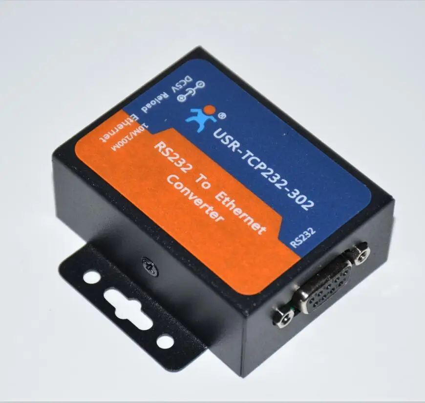 1pc USR-TCP232-302 seriale RS232 a Ethernet TCP modulo Server IP convertitore Ethernet supporto DHCP/DNS, 200 aggiornato