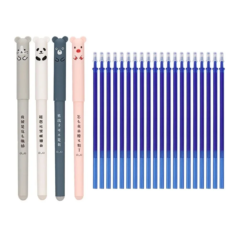 26pcs Erasable Gel Pen Set Back to School Pens For Writing Kawaii School Supplies Stationery Cheap Items with Free Shipping image 3