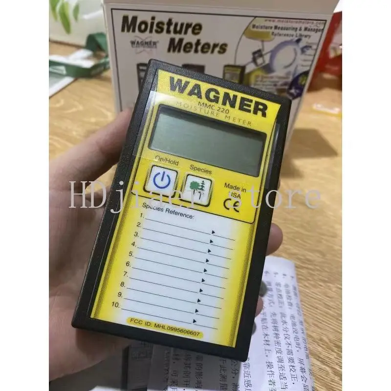 WAGNER-MMC220 Wood Moisture Meter Digital Moisture Content Tester for Wood MMC-220