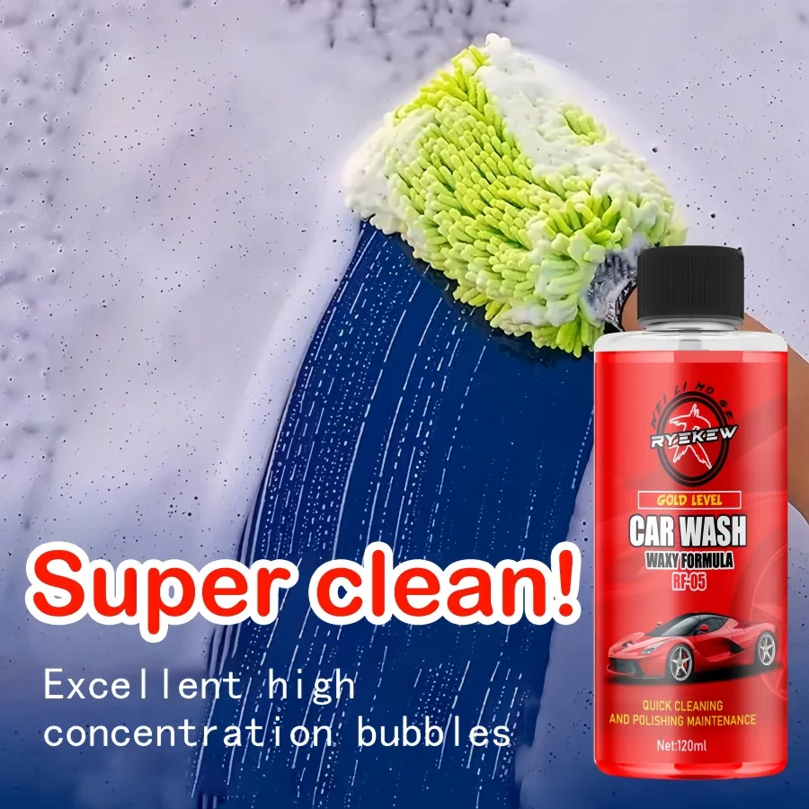 100ML Car Washing Liquid Auto Cleaning Shampoo High Foam Soap Powder Windshield Wash Tools Multifunctional Cleaning Accessories