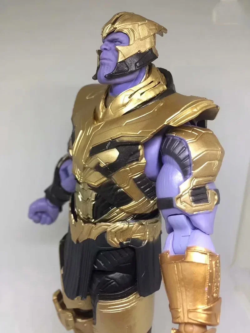 Figuras de acción de la película de los vengadores de Marvel, Infinity War BJD, Thanos, modelo genial, colección de muñecas, regalo de cumpleaños para niños, decoración