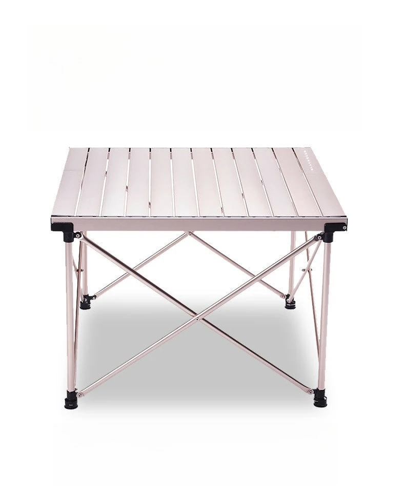 

Outdoor portable folding table, camping egg roll table, home self-driving aluminum alloy barbecue