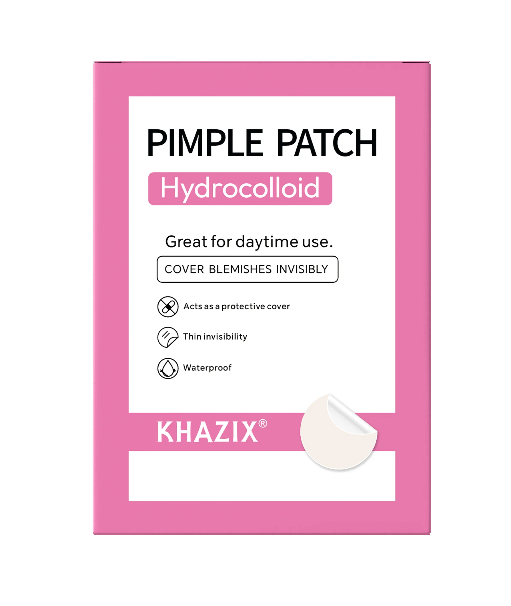 360 قطعة/صندوق رقعة حب الشباب الغروانية المائية عالية الامتزاز 0.1 مللي متر رقيقة جدًا ومناسبة مقاومة للماء ومضادة للسقوط. #4