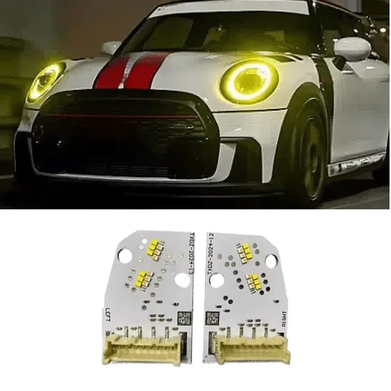 

Yellow DRL Chips 8737591 8737592 For BMW Mini F55 F56 F57 F54 LED Headlight Daytime Running Light OEM 63118737591 63118737592