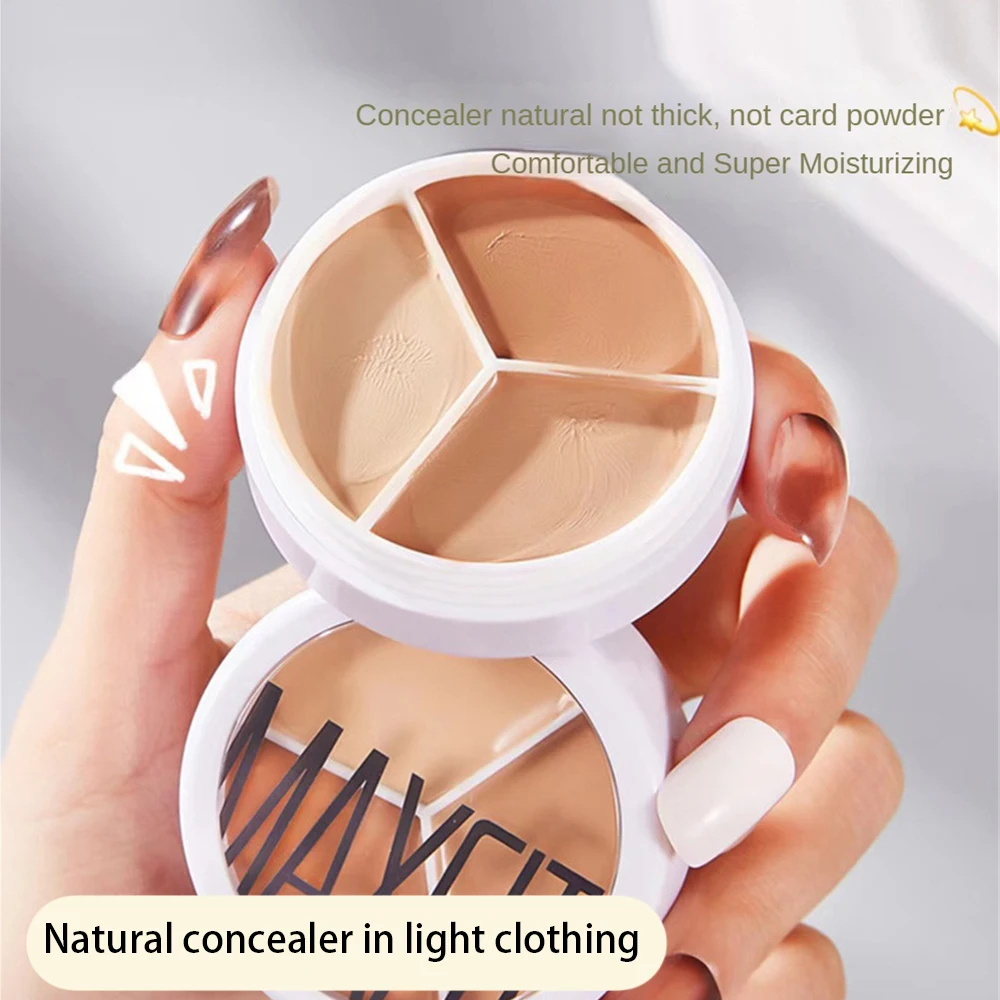 Face Makeup Dark Circle Concealer Waterproof And Sweat-resistant General Acne Mark Concealer Concealer Natural Color Makeup