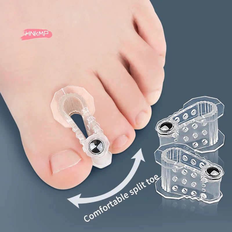 H-1pcs Bunion Hallux Valgus Corrector Toe Spreader Separator Thumb Finger Correction Straightener Foot Care Tool