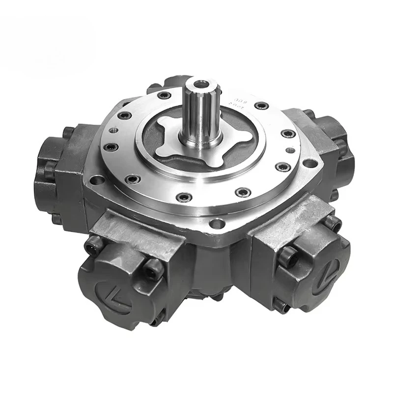 for Blince Crankshaft Connecting Rod Type Low Speed High Torque NHM6-700B Radial Piston Engine Hydraulic Motor 18KW for Large