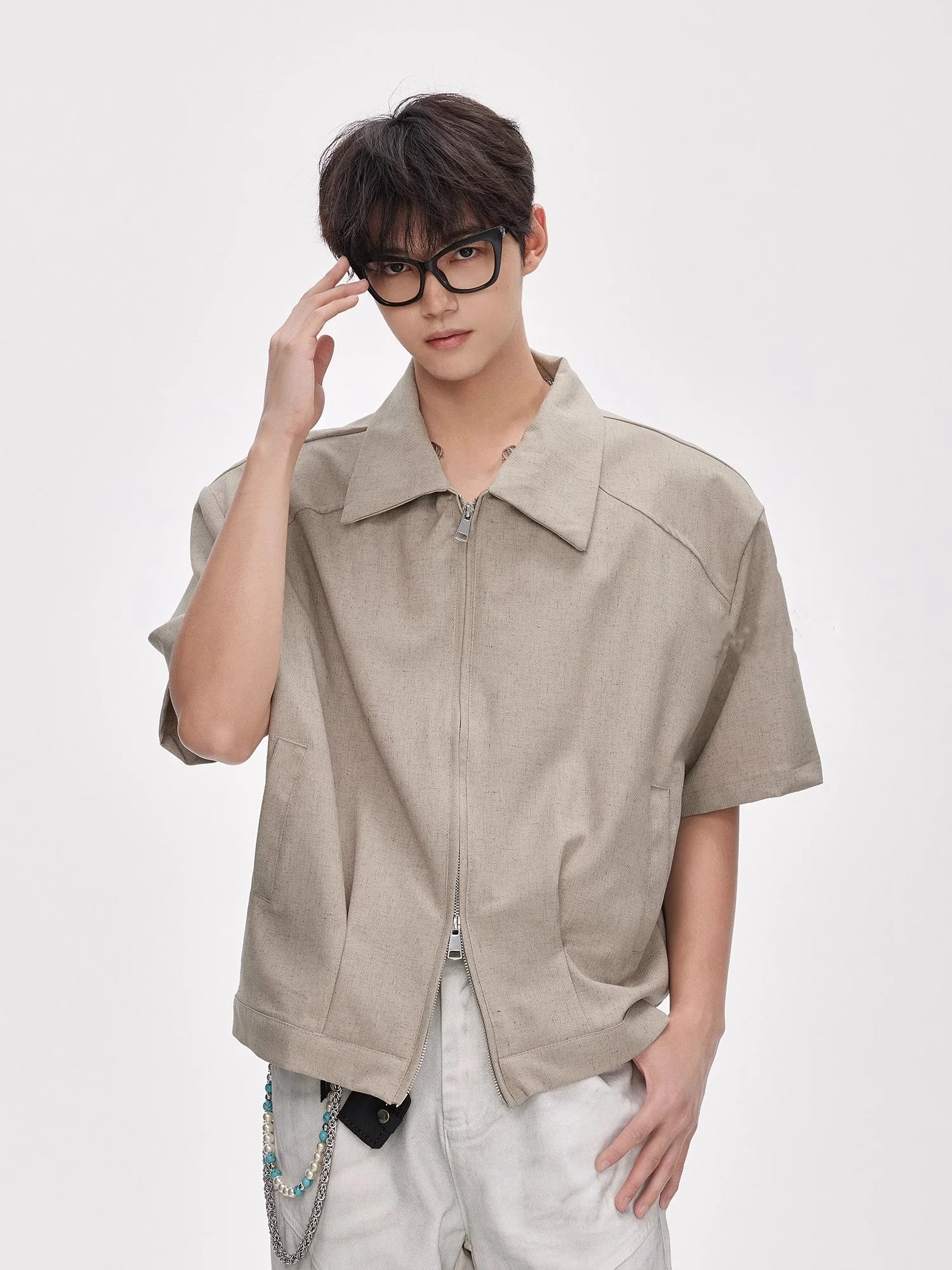 

Мужская летняя футболка Clenit American Sle Loose Fit, простой дизайн, высокое качество, повседневный стиль.