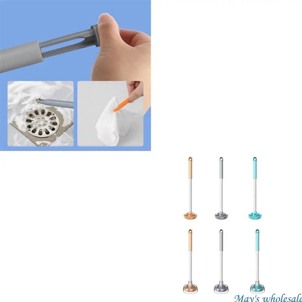 

Пластиковая туалетная щетка для осьминога с осьминоги с внутренним пинцерированием.