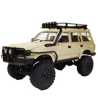 WPL RC Car WPL-C54 LC80 Crawler 4WD Full Scale 260 Motor Off-Road Climbing Monster Toy for Kids Gift