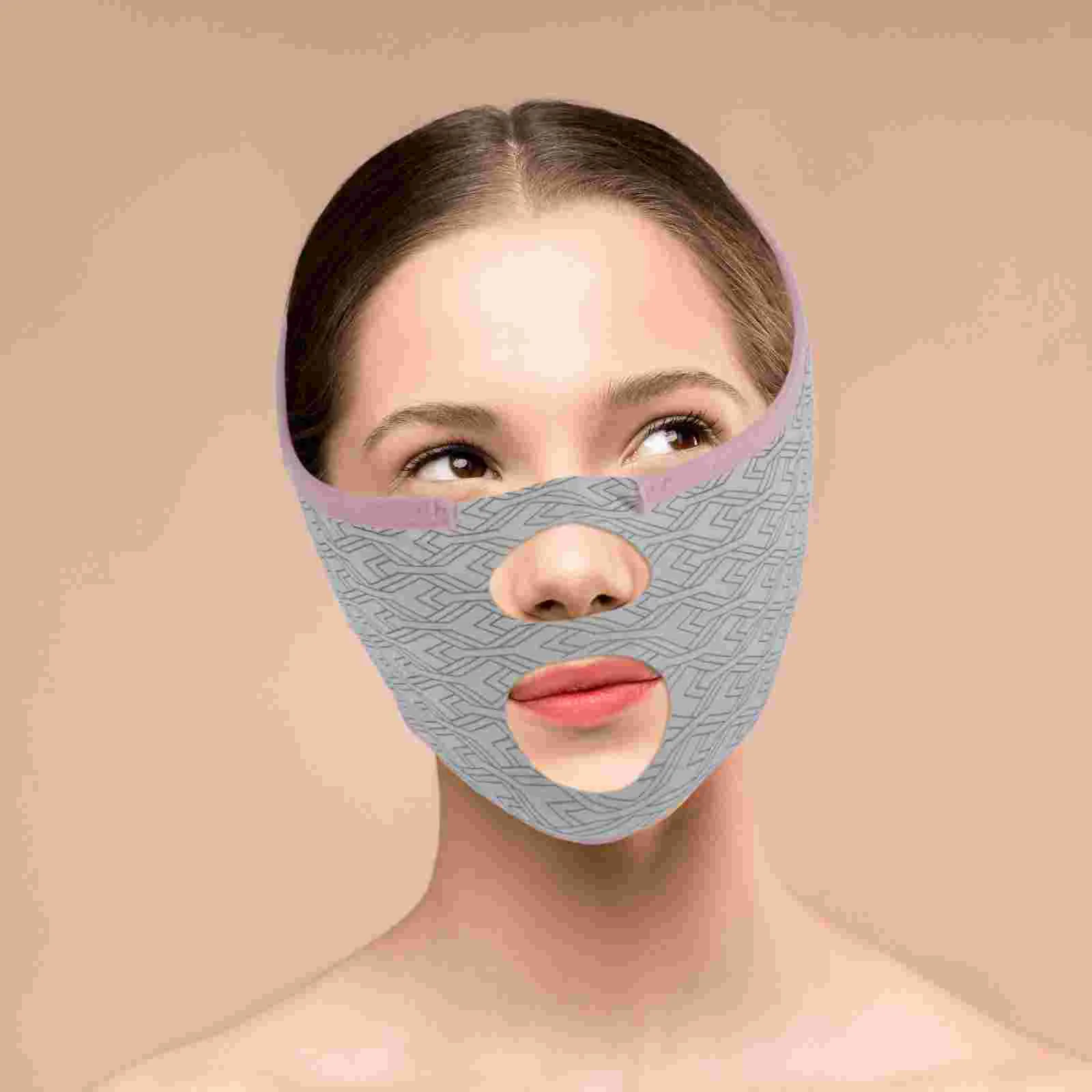 Facial Plasticity Pull-up Seamless Mask Miss Face Masks Chin Slimming Strap Lifting