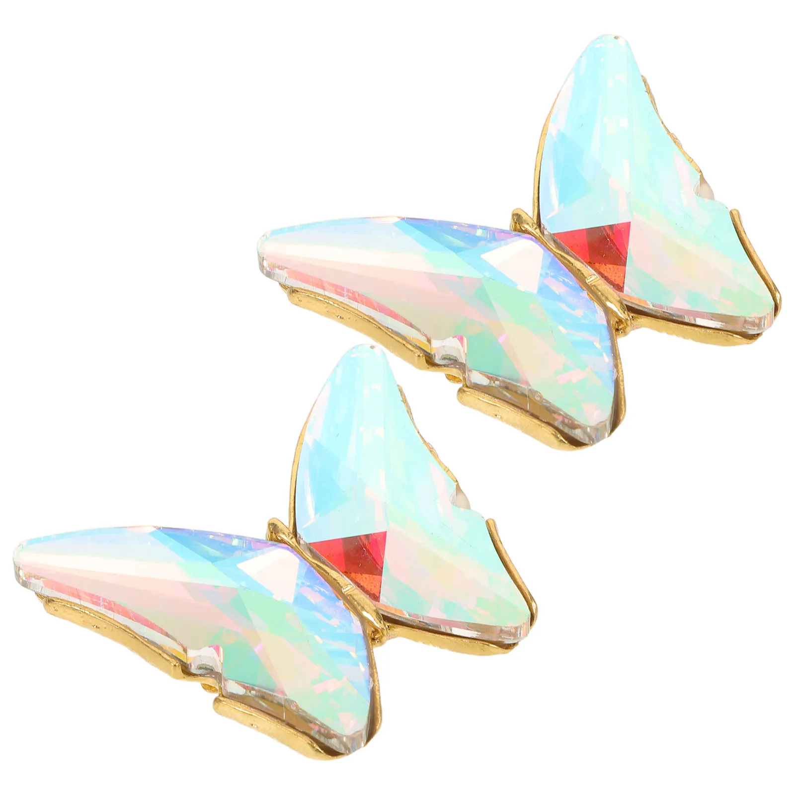 

Crystal Shoe Buckle Wedding Shoes Decorative Detachable Clips Boot Decoration Rhinestones DIY Charms Bride Butterfly