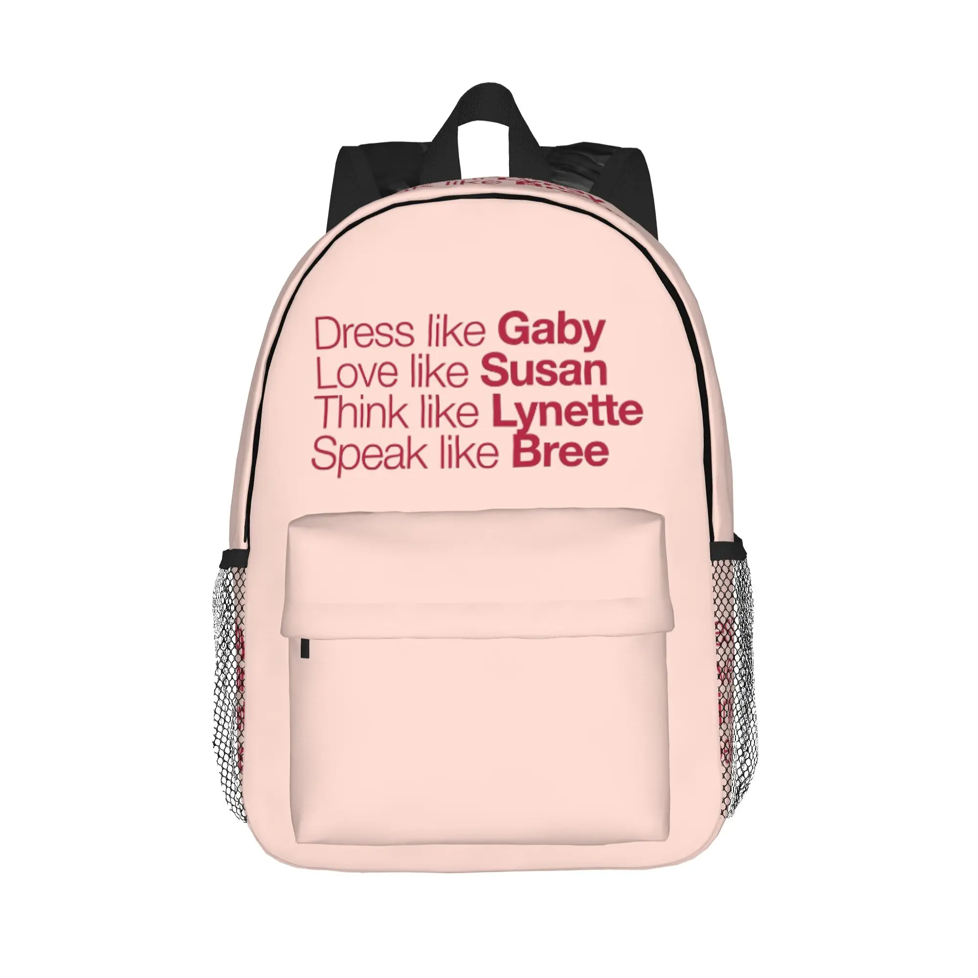 Desperate Housewives Red Peach Backpack Hot Sale Daypack Large Capacity Boys Girls BookBag Shoulder Bag for Men Women School Bag