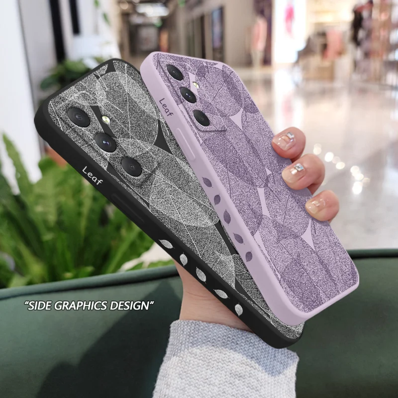 الأخضر ورقة الأوردة قضية الهاتف لسامسونج غالاكسي A56 A36 A26 A16 A06 A17 A07 A55 A35 A25 A15 A05 A54 A34 A24 A14 A04 4G 5G غطاء