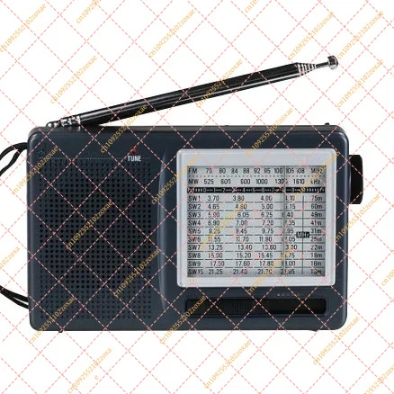 Portable Full Band Radio FM AM SW MW Senior Analog Receiver High Sensitivity Audio Player
