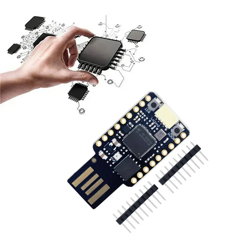 B27B Dual Core RP2350 MINI USB Development Board Module 2PCS For Raspberry Pi 4MB Flash USB Tool Modules JST1.0 4PIN