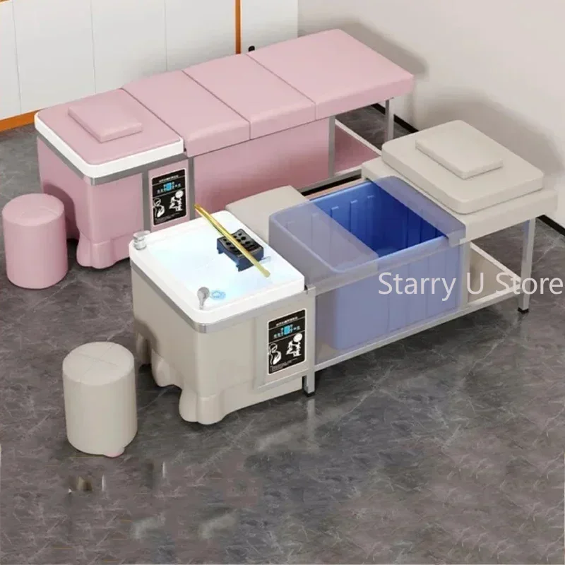 Water Tank Hair Washing Bed Portable Luxury Head Spa Comfort Shampoo Chair Salon Silla Peluqueria Salon Furniture