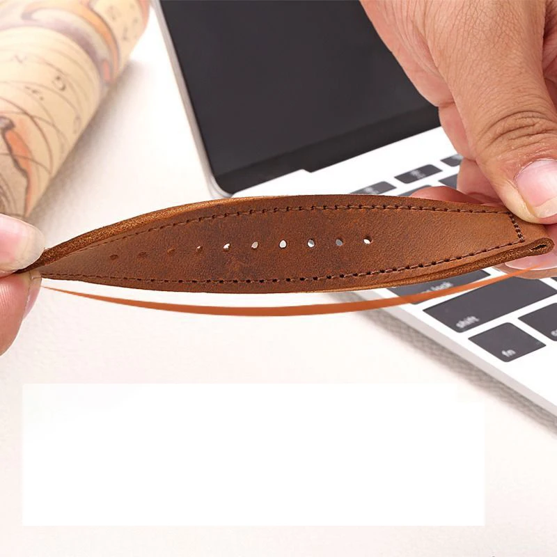 Crazy Horse Genuine Leather Watch Strap Brown Watch Band for Men Women Watch Accessories Soft Strap 19mm 20mm 21mm 22mm 24mm