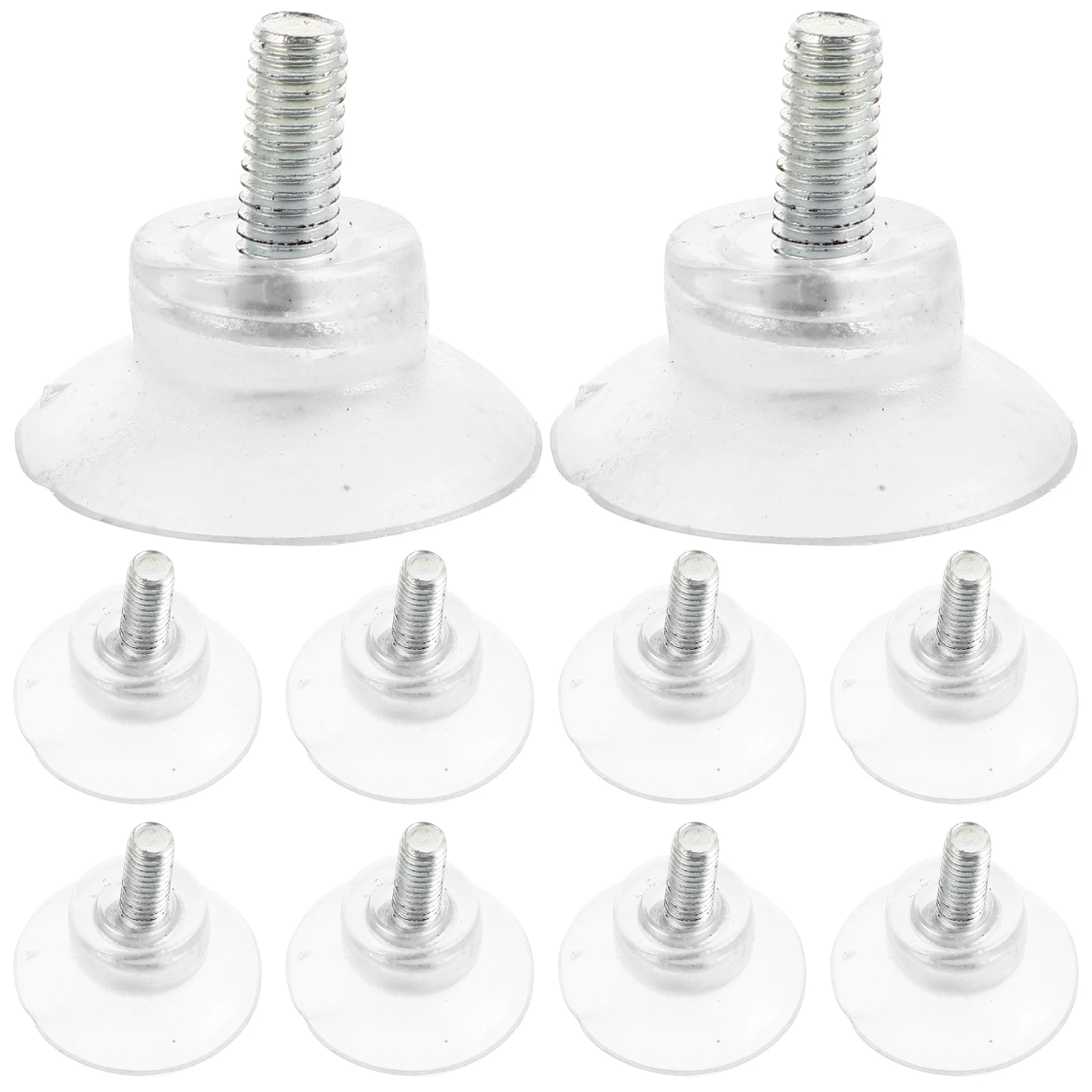 

10pcs Glass Anti-Slip Pads Clear Suction Cups For Table Tops Non-Slip Surface Strong Hold niture Leg Spacer Heavy Duty