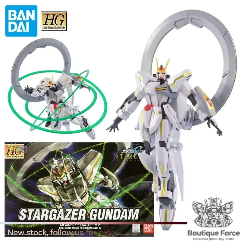 Bandai Gundam STARGAZER GUNDAM HG GSX-401FW Modellbausatz Gunpla Actionfigur Mobile Suit Bauspielzeug für Erwachsene und Kinder