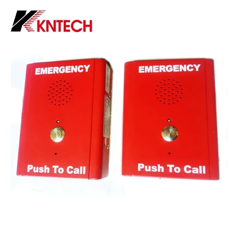 Velocidad Dial teléfono banco intercomunicador Knzd-13 caja de llamadas telefónicas Big Sip intercomunicador de emergencia teléfono de puerta IP intercomunicador de un botón