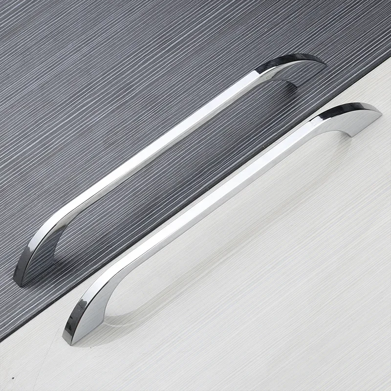 Furniture Handles Kitchen Door Cabinet Straight Handle Large Hole Pull Knobs Furniture Hardware 128/160/192/224/256/320mm