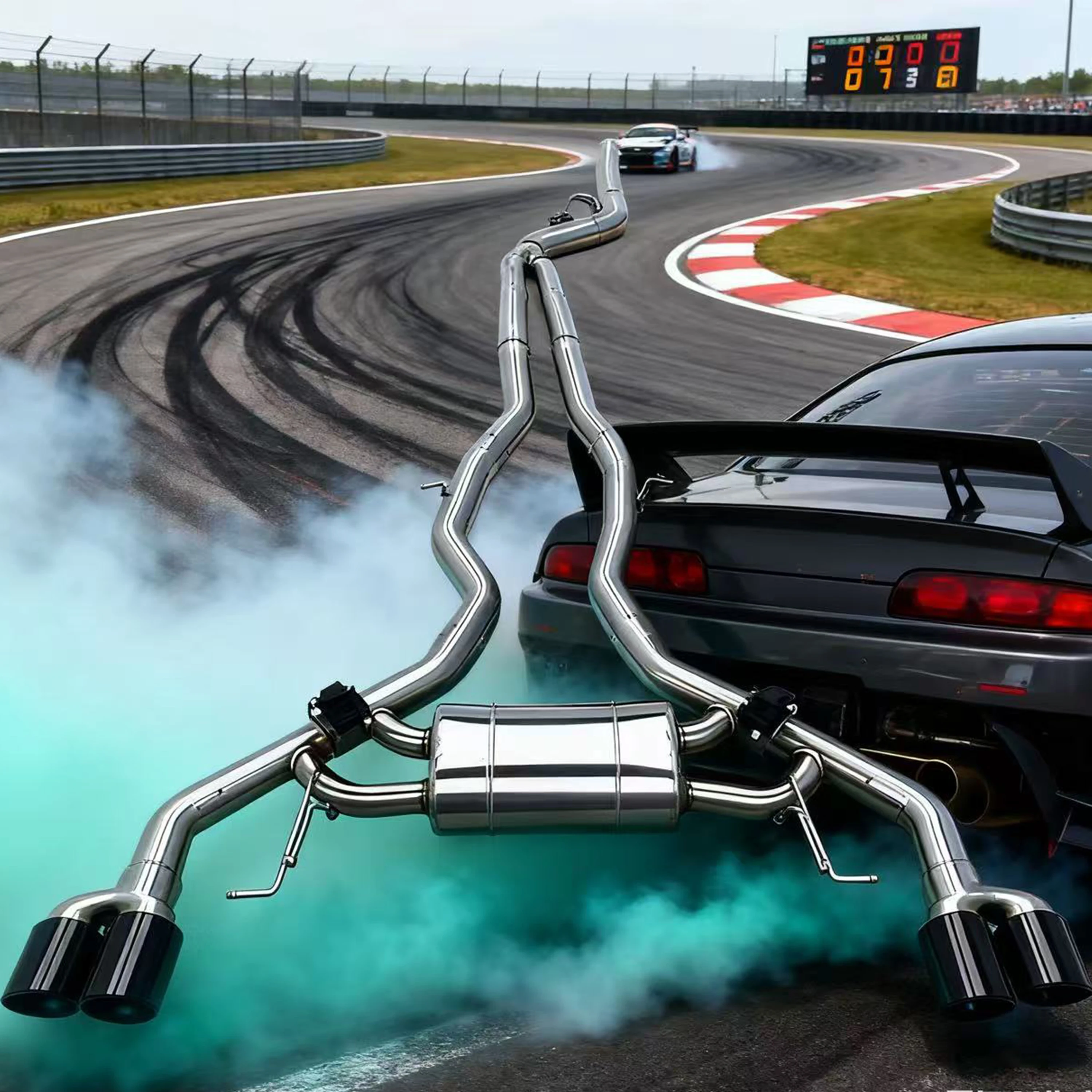 

ACE for BMW X3 X4 G01 G02 M40i B58 3.0T Catback with Valve Muffler Tuning SUS304 Valvetronic Exhaut Pipe with Remote Control