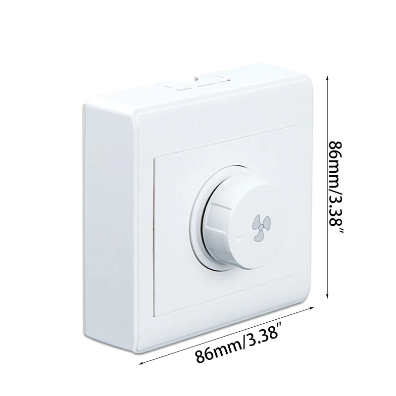 2023 New Fan Speed Control Stepless Rotating Dimmer Electronics Rotary On/Off Home Mechanical Rotary