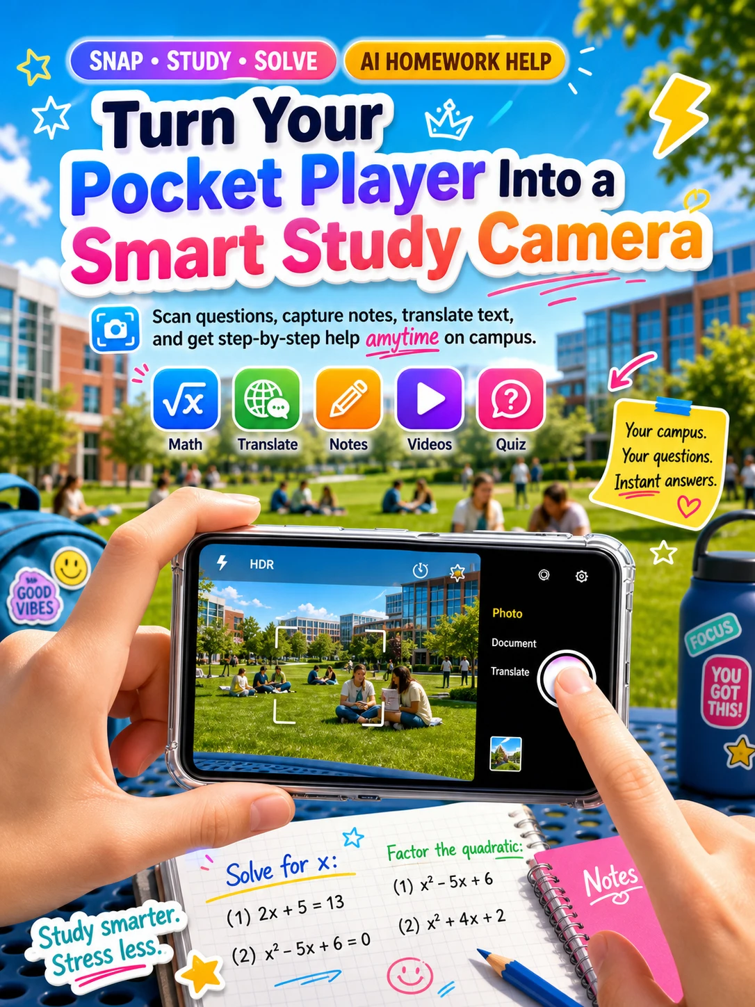 Famue MP4 MP5 Player für Studenten WiFi Bluetooth Video E-Book Kamera PMP Tragbarer Mediaplayer Touchscreen Musikplayer Gerät – Detail 4