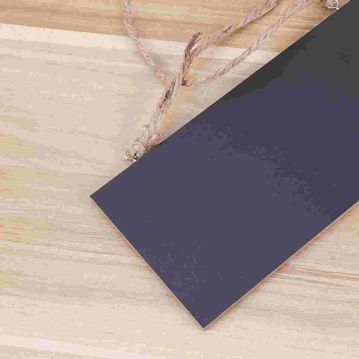 Wooden Chalkboard Sign Hanging Double Sided Chart Welcome Home Rustic Decor Housewarming Gift Arrow Direction Twine Hanger