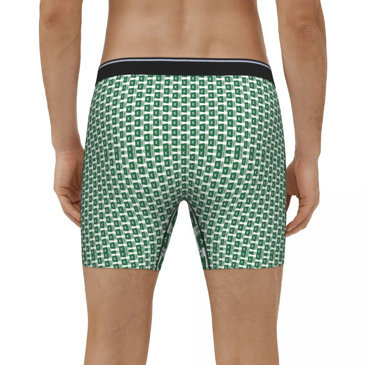 ملابس داخلية طويلة بوكسر من Excel سراويل داخلية قصيرة للرجال ملابس داخلية مريحة لهدية صديقها للرجال #3
