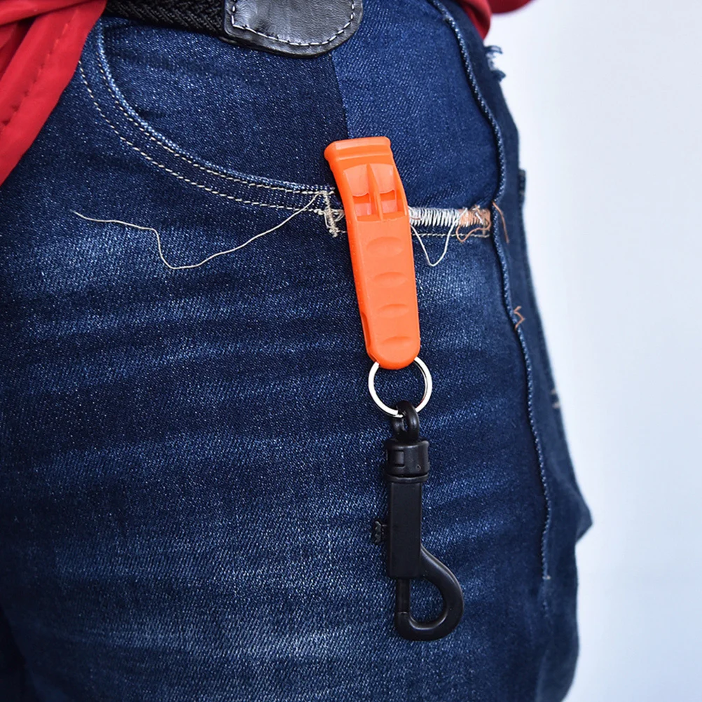 10 Stück robuste Notfallpfeife aus Kunststoff für Outdoor-Aktivitäten, Wandern, Camping, Rettung, Überlebenspfeife, Outdoor-Werkzeug