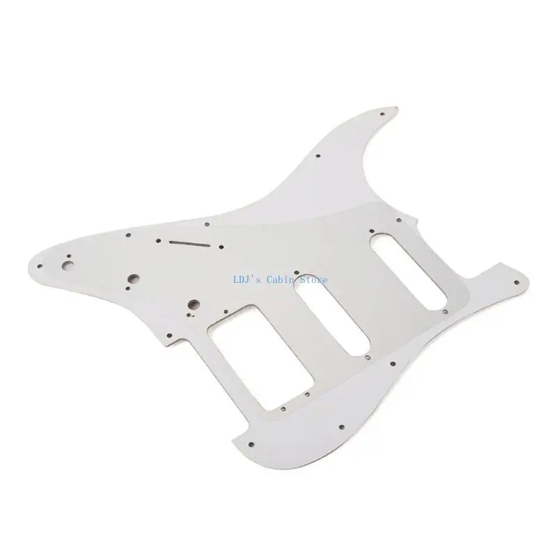 

XXFC 11 Holes 3 Ply Guitar Bass Pickguard Scratch Plate SSH Scratch Plate for Standard Modern Guitar Replacements