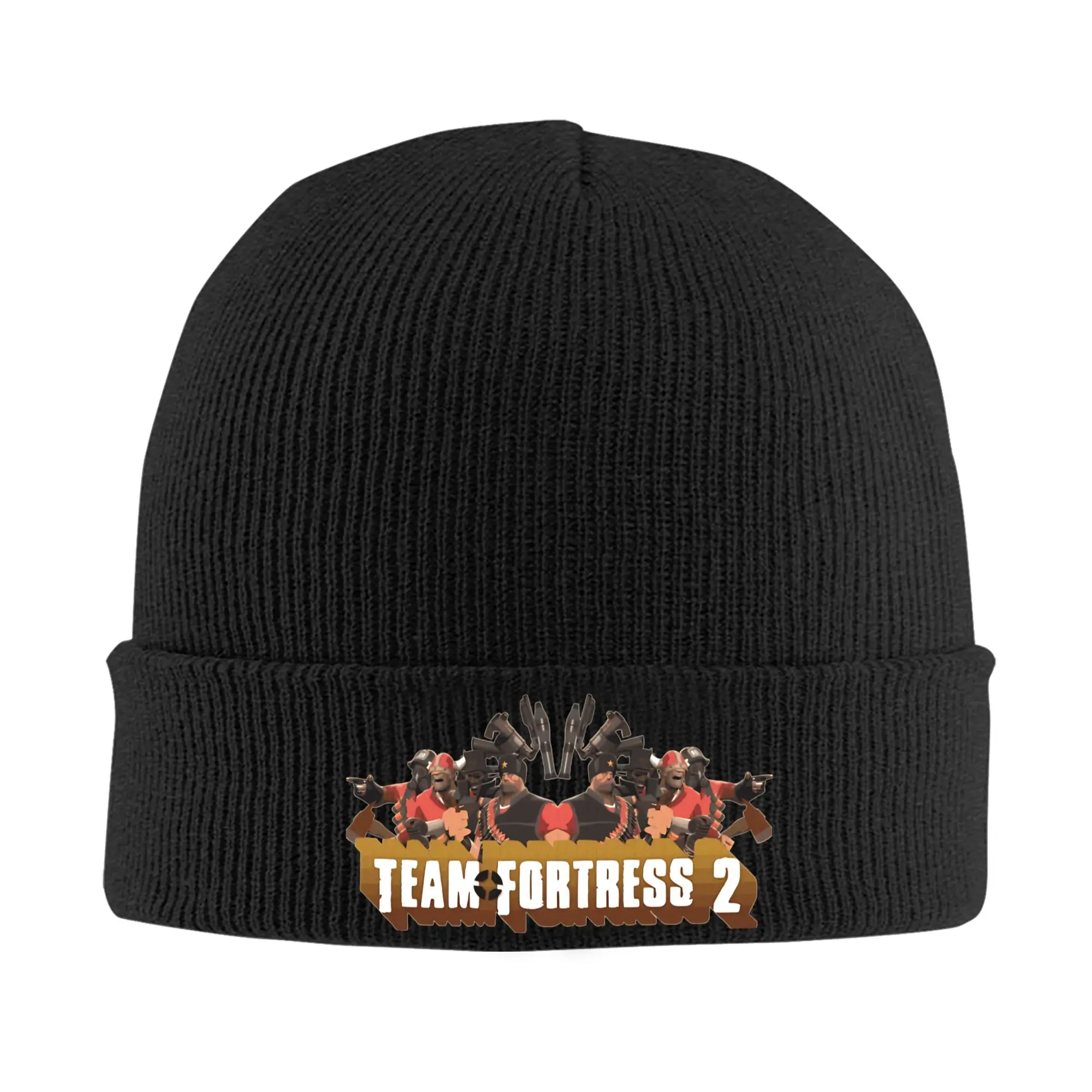 Women Men Slouchy Beanie Team Fortress 2 Poster  Accessories Winter Warm Knitted Caps  Bonnet Hats